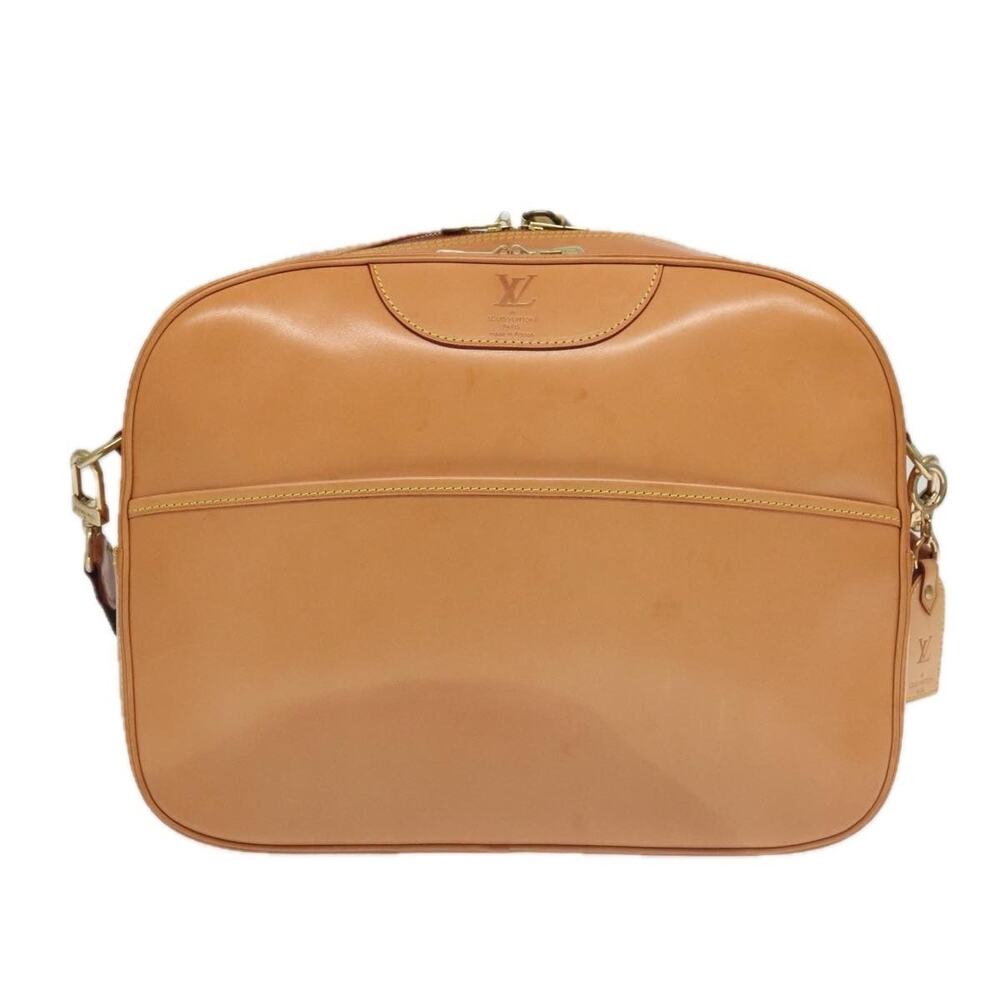 Louis Vuitton Nomade Reporter GM Shoulder Bag Spo Beige